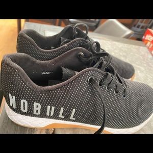 Black gum Nobull trainers